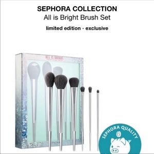 🌟 Sephora Collection All Is Bright 6-pc Brush Set
